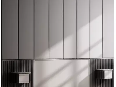 3d Wall Panel 09 3D model