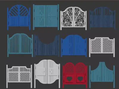 interior doors 3D model