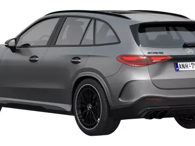 Mercedes-Benz GLC53 AMG 2027 3D model