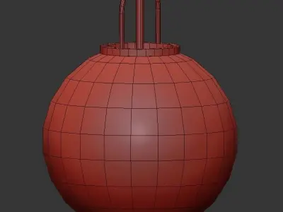 RETRO GLOBE 3D model