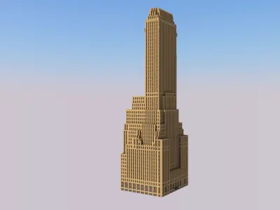Chanin Building 3D print model