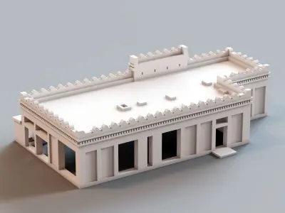 historical buildings 3d printing bundle  3D print model