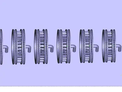 ALYANS BOYLAR  WEDDING RING 3D model