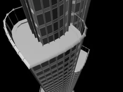 burj khalifa 3D model