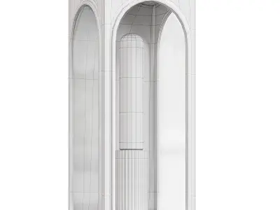 Palladian 13 Outdoor Wall Sconce By Arhaus 3D model