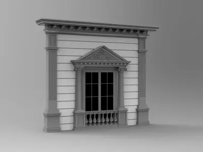 window 3D model order