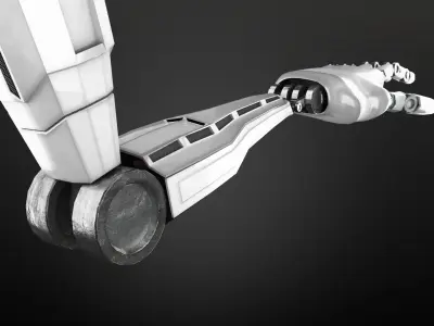 Robot hand 3D model