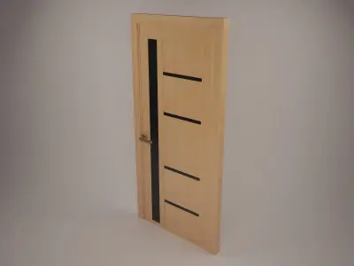 Door for apartment 3D model