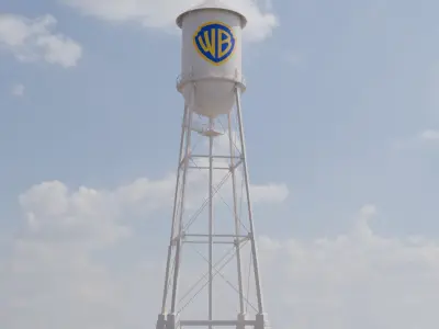 WB Water Tower 3D model