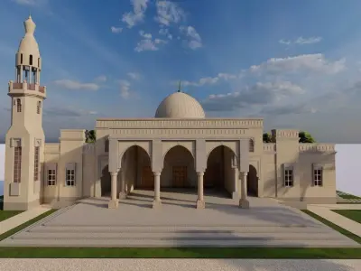 MOSQUE-Mosque 3D model