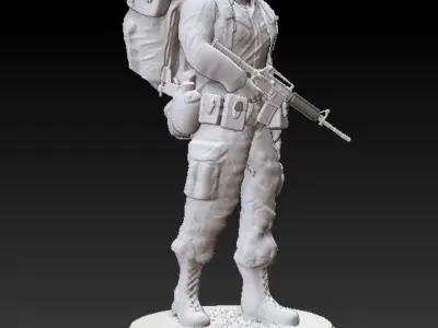 Vietnam Era LRRP 3D print model