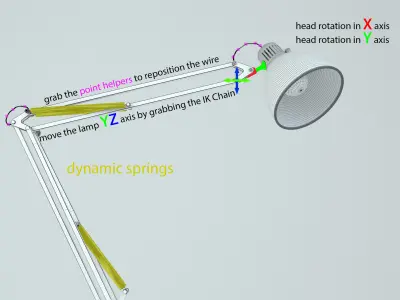Luxo L-1 lamp  3D model