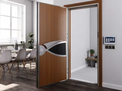 all types of interior doors are available 3D print model