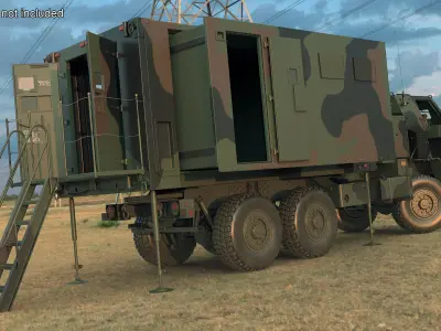  Military Command Vehicle with Stabilizers 