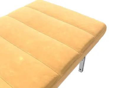 Horst Bruning Daybed in Chrome  3D model