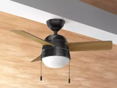 Aker Blade Standard Ceiling Fan 3D model