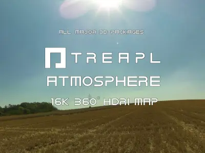 B18- HDRI SKIES TREAPL ATMOSPHERE - 360 SKIES Texture