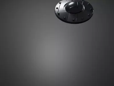 UFO Animation 3D model