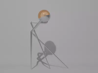 Floor lamp 3D model 93