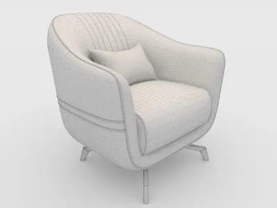 Armchair 42 3D model