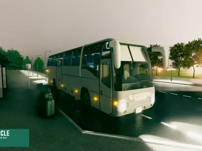Vehicle - Passenger Bus 3D model