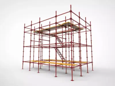 Scaffolding 3D model
