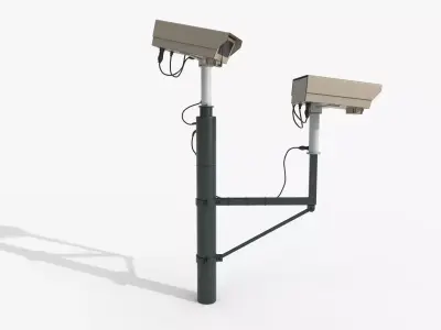 Security Camera 3D model