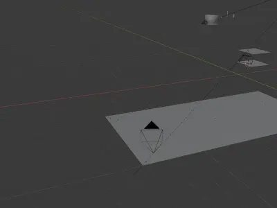 Rainy Road 3D model