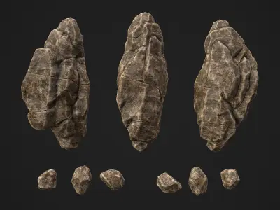 Environment Bundle Low-poly 3D model