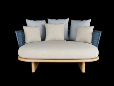Daybed  3D model