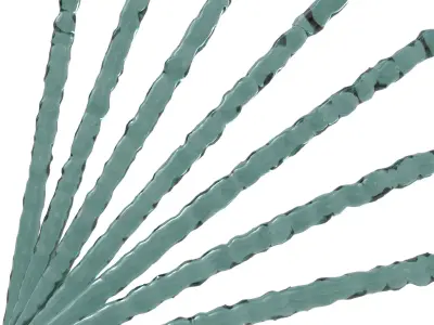 7 Arched Fountains 3D model