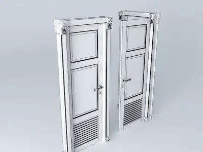 Doors By Louver 3D model