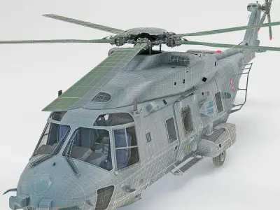  NHIndustries NH90 Military Helicopter 