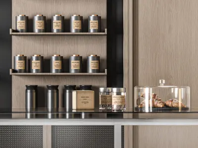 Coffee shop 07 3D model