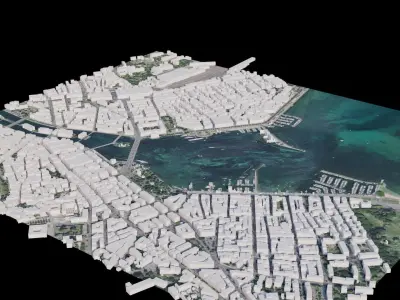 Geneve - Switzerland 3D model