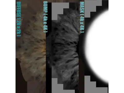 MALE MECH Warrior 01 Low-poly 3D model