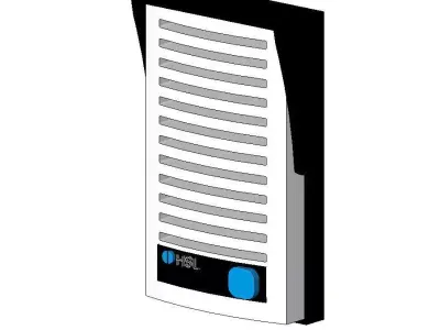 Interfone HSL -  Intercom 3D model