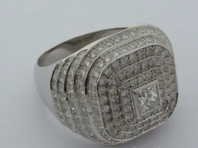 8 Floors Ring 3D print model