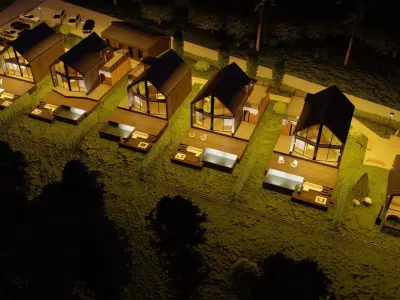 Cottage Resort with SPA 3D model