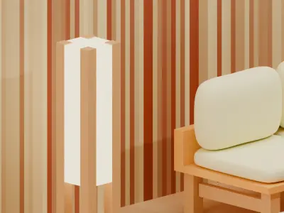 Living Room Set Vol 1 Combined Model 3D model