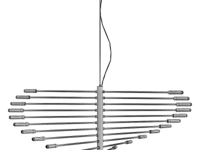 ragno pendant light 3D model