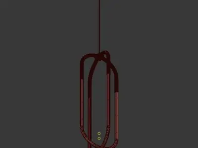 Rudi Double Loop designed by Lukas Peet 3D model