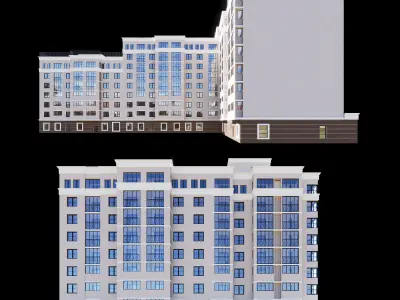 City House Building 3D model