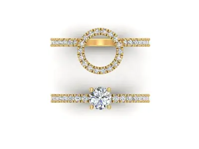 Jewelry ring 450 3D print model