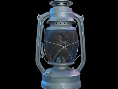 old lantern 3D model