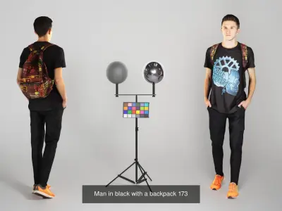 Casual people 15 3D Model Pack