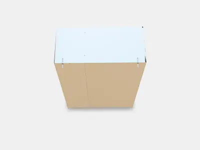 KLEPPSTAD closet with 3 doors 3D model