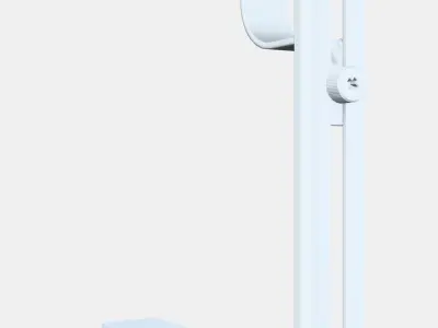 BETYDLIG Wall-ceiling bracket Low-poly 3D model