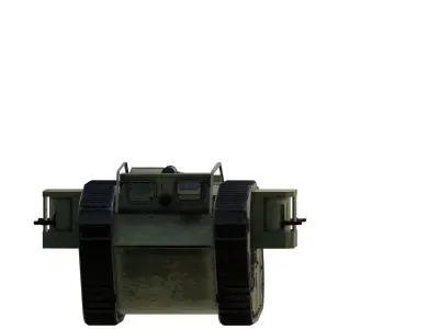 MARK IV TANK WWI 3D model