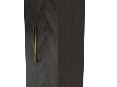 Restoration Hardware- Herringbone Cabinet-004 3D model